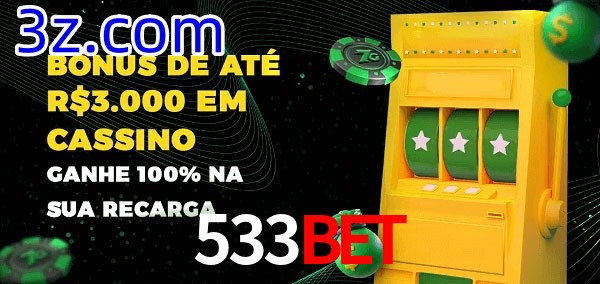 533Bet melhor bônus de depósito